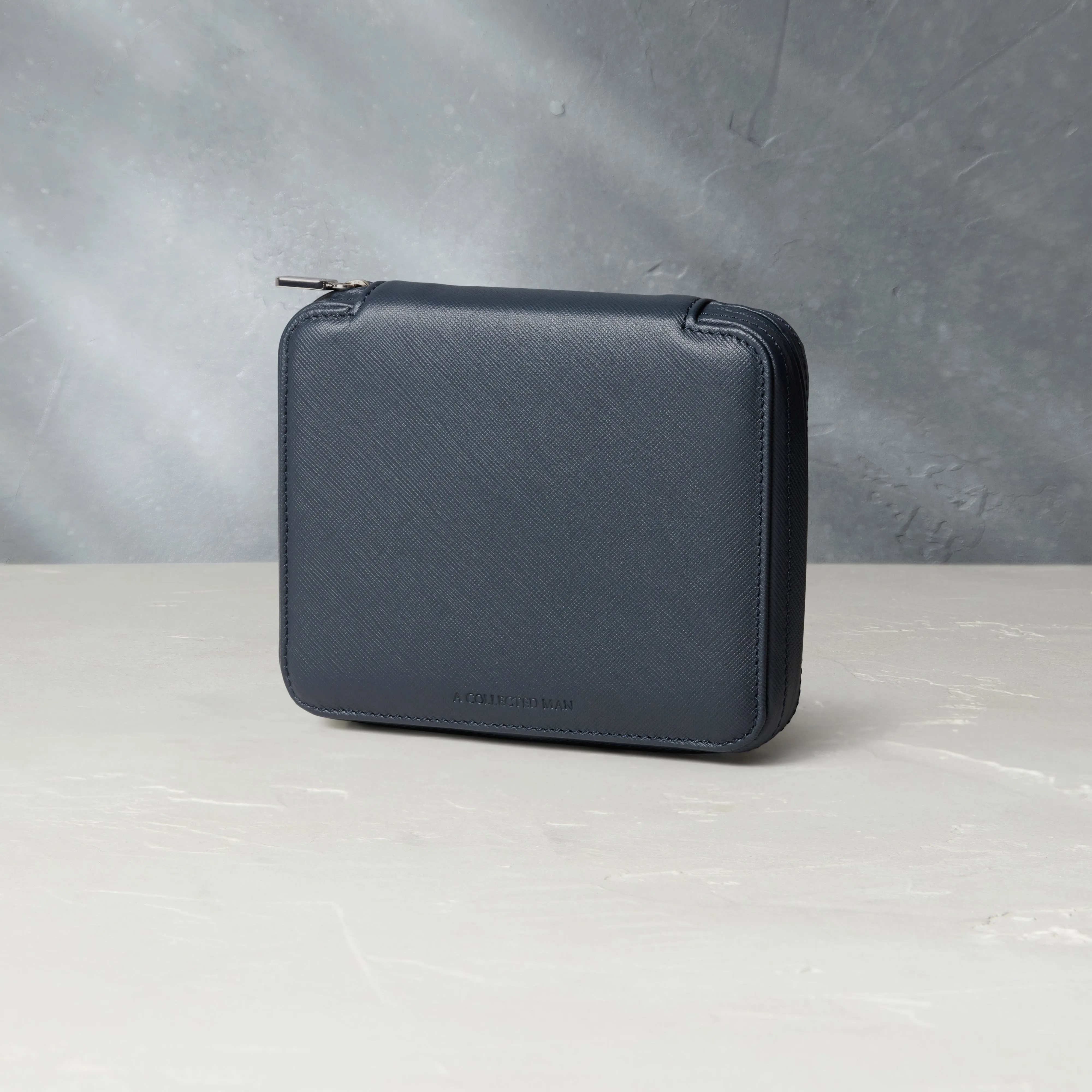 four-watch folio, saffiano