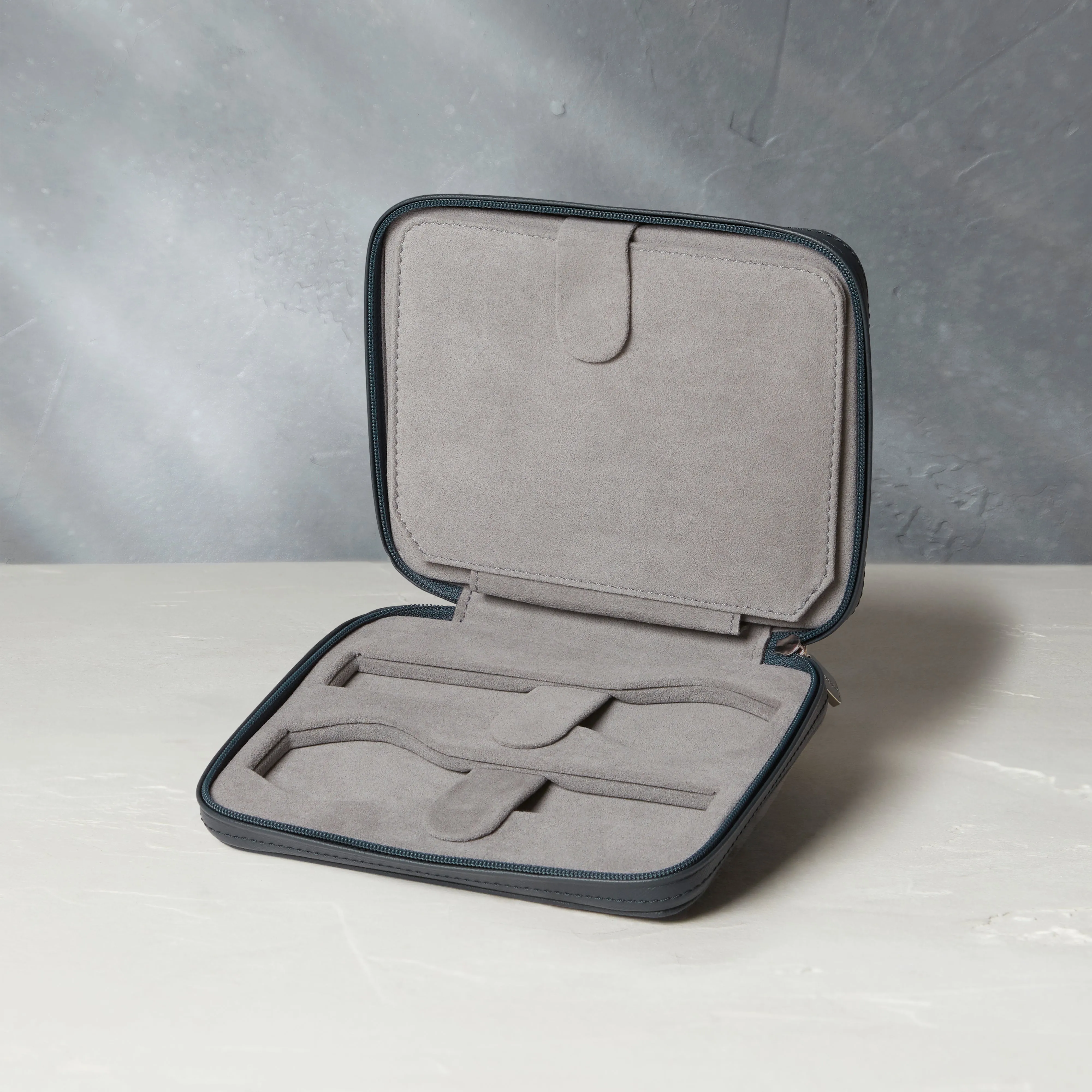 four-watch folio, saffiano