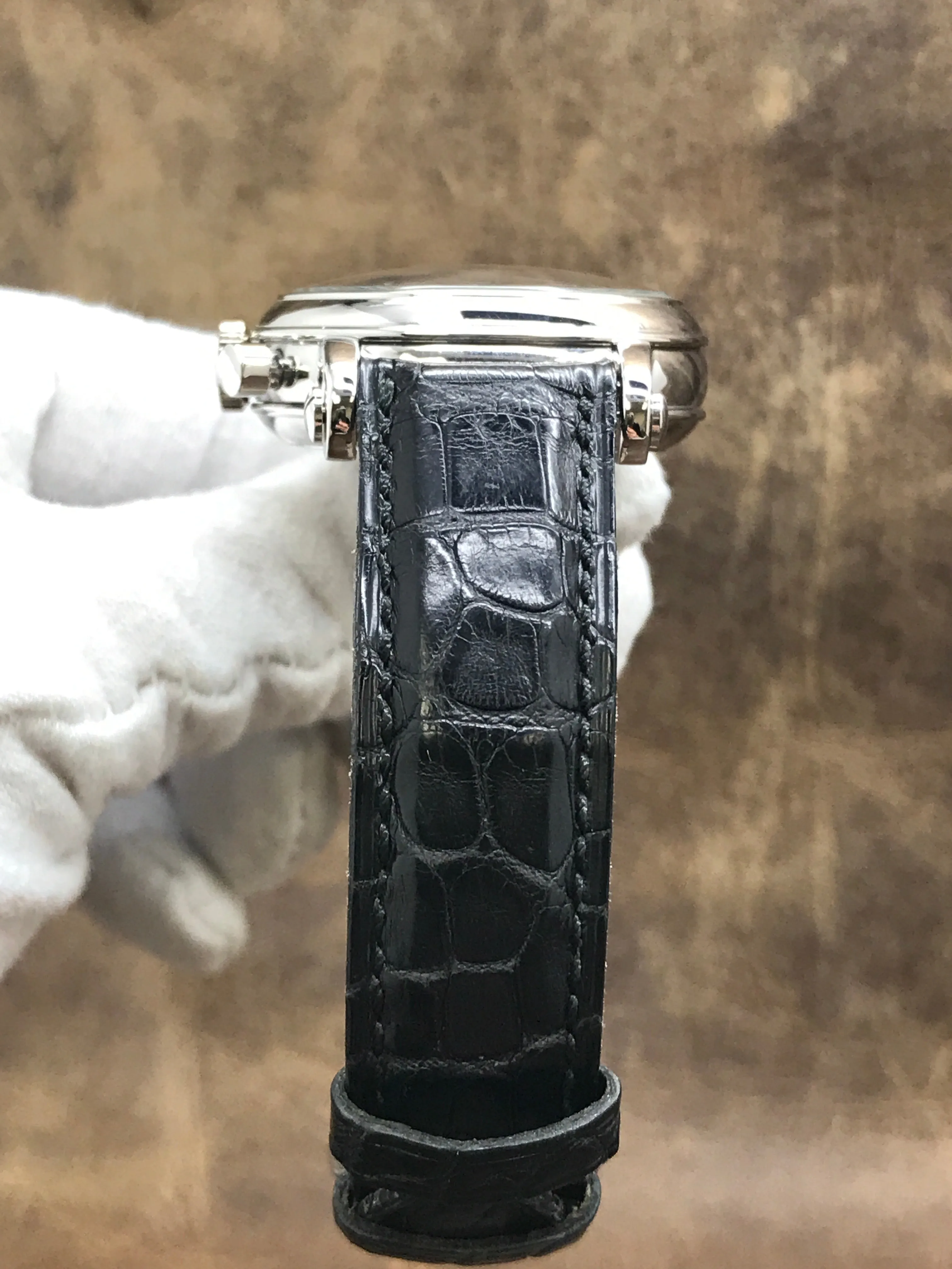 Franck Muller Pulsometer 18K WG 7000 CC S 3645 Black Dial Automatic Men's Watch