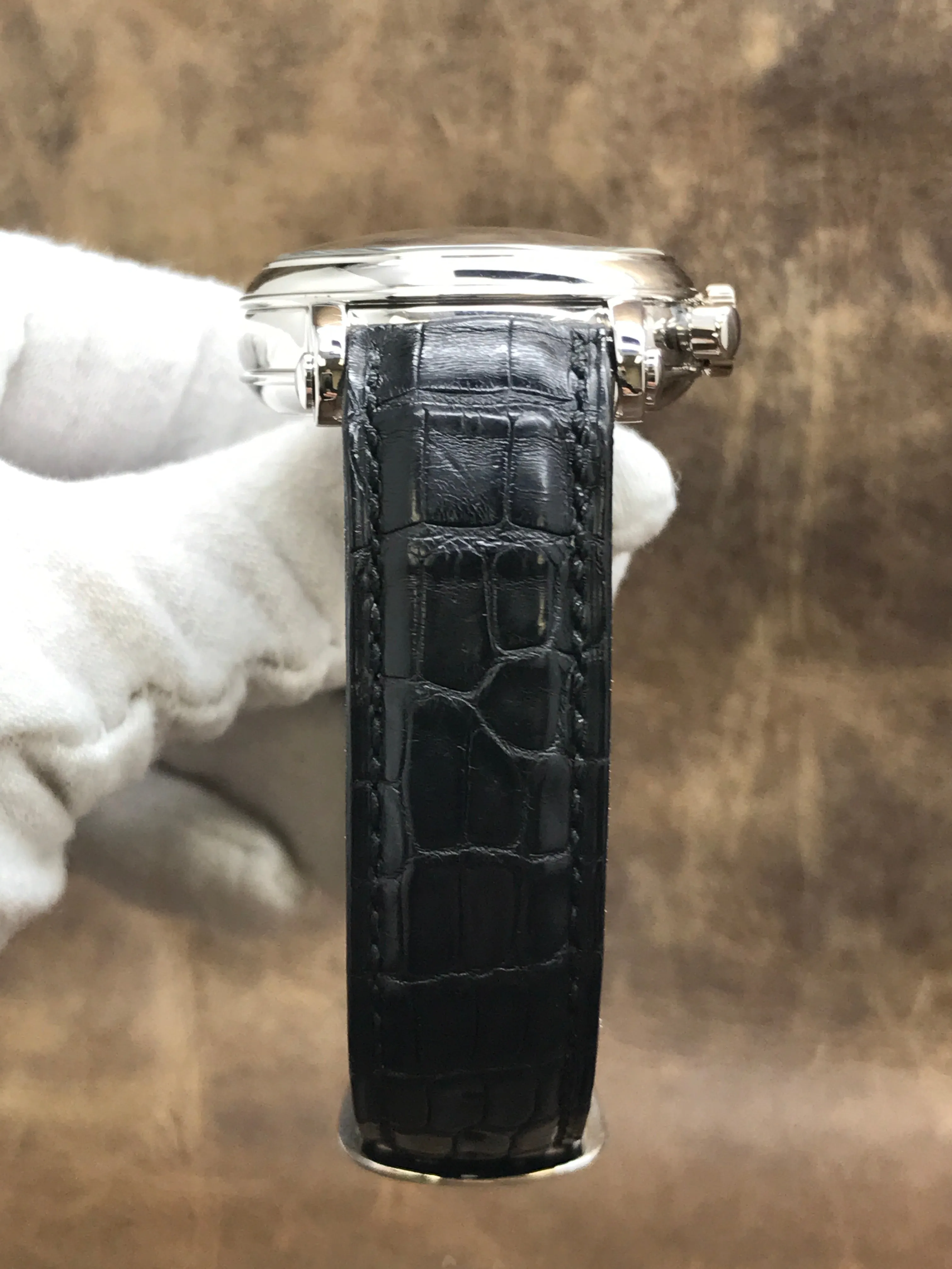 Franck Muller Pulsometer 18K WG 7000 CC S 3645 Black Dial Automatic Men's Watch