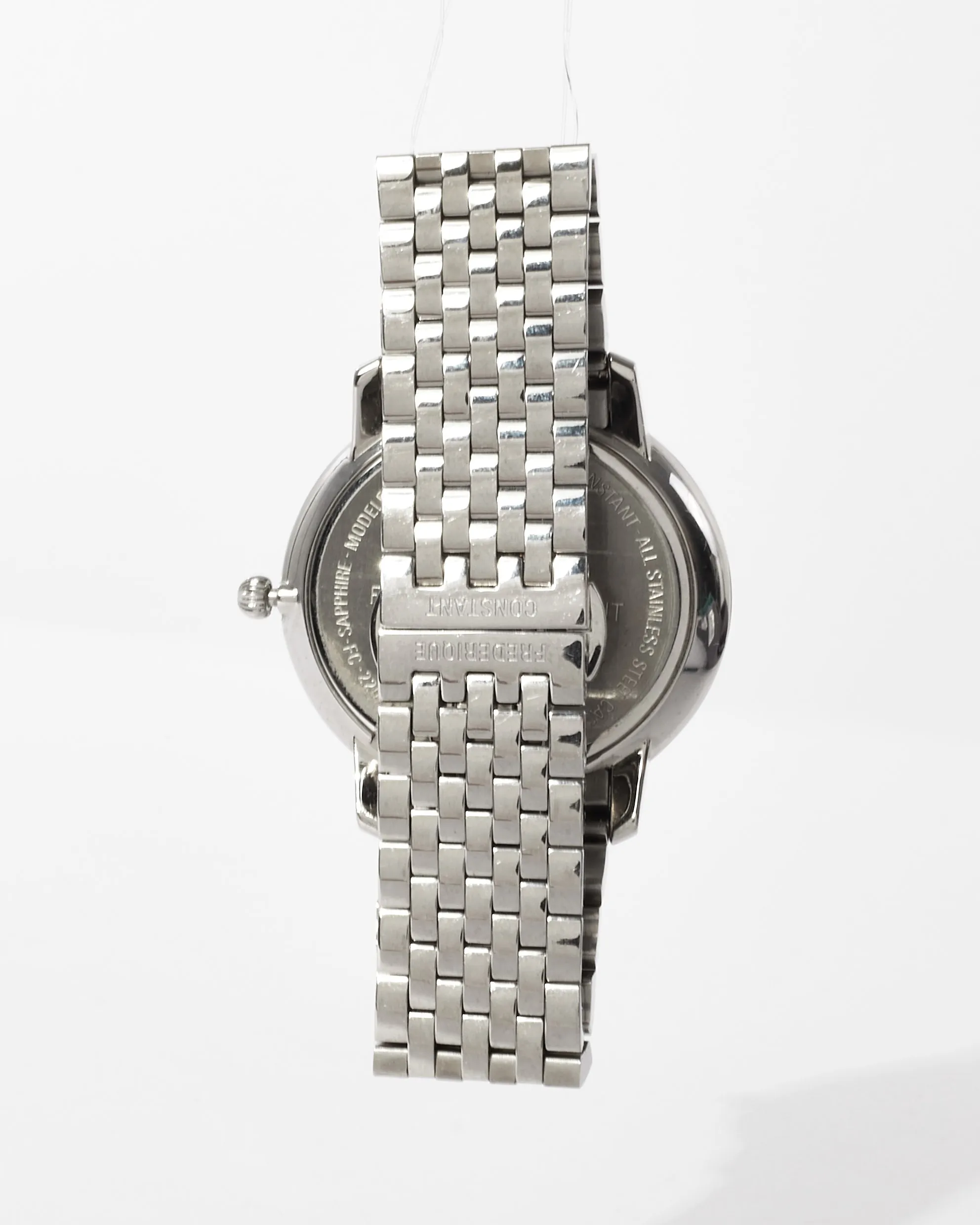 Frederique Constant Diamond Bezel & Black Face Watch 31MM