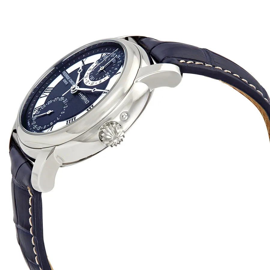 Frederique Constant Hybrid Navy Dial Manufacture Automatic Men's Smart Watch FC-750MCN4H6
