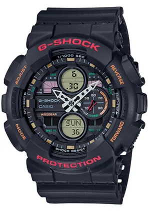 G-Shock Analog-Digital Black Men's Watch GA140-1A4