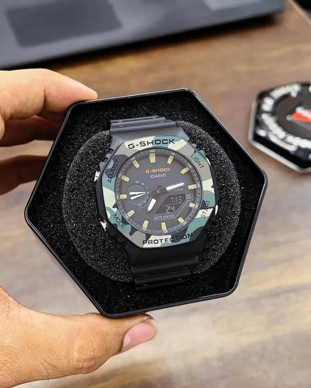 G-Shock GA-2100 Military Edition Analog Watch