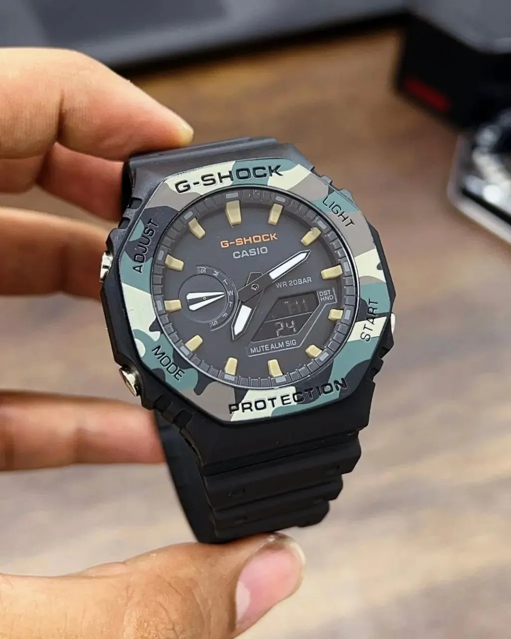 G-Shock GA-2100 Military Edition Analog Watch