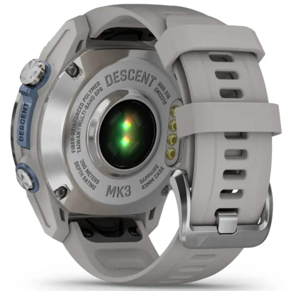 Garmin Descent MK3 Fog Grey Silicone