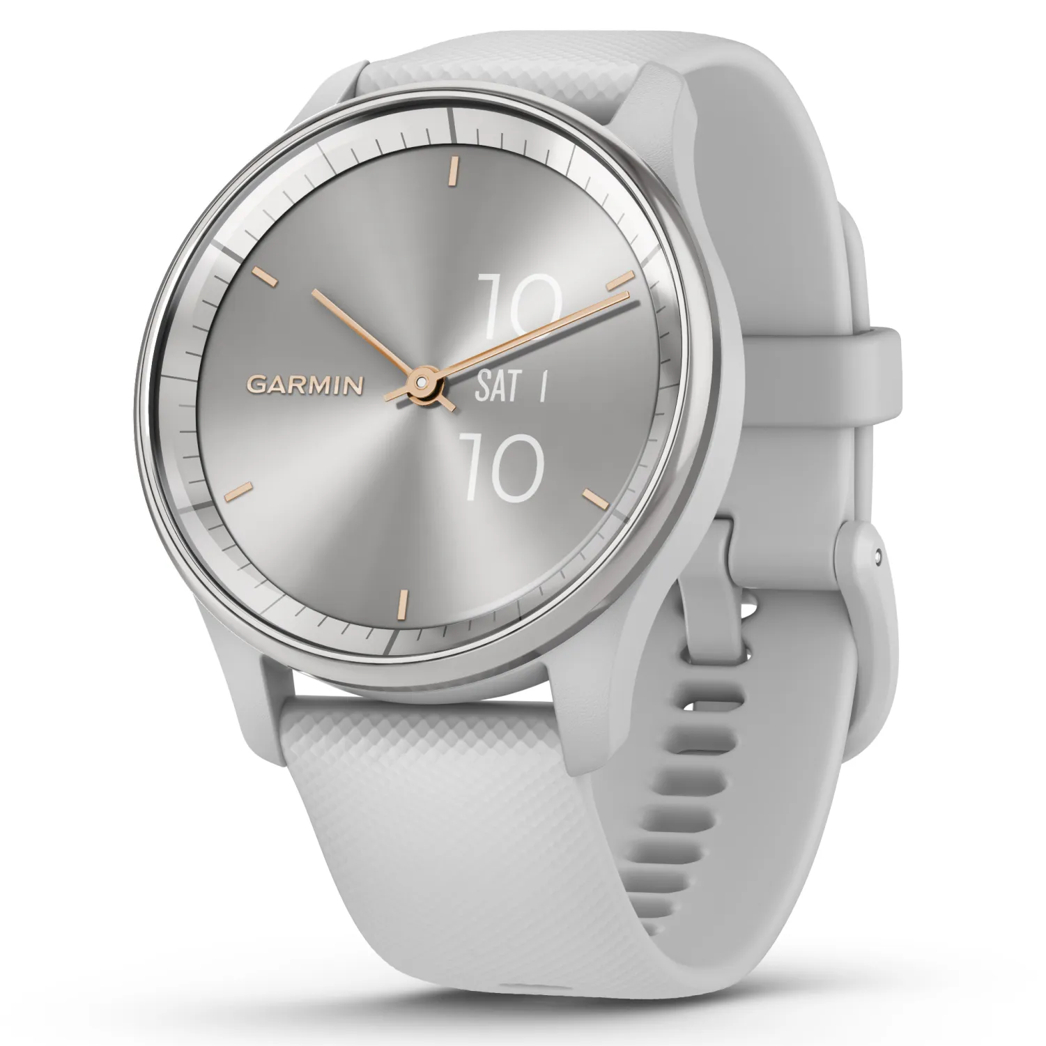Garmin vivomove Trend 40 mm Hybrid Smartwatch, Hybrid Watch - 2023 Unisex Stylish Analog Fitness Watch with Touchscreen
