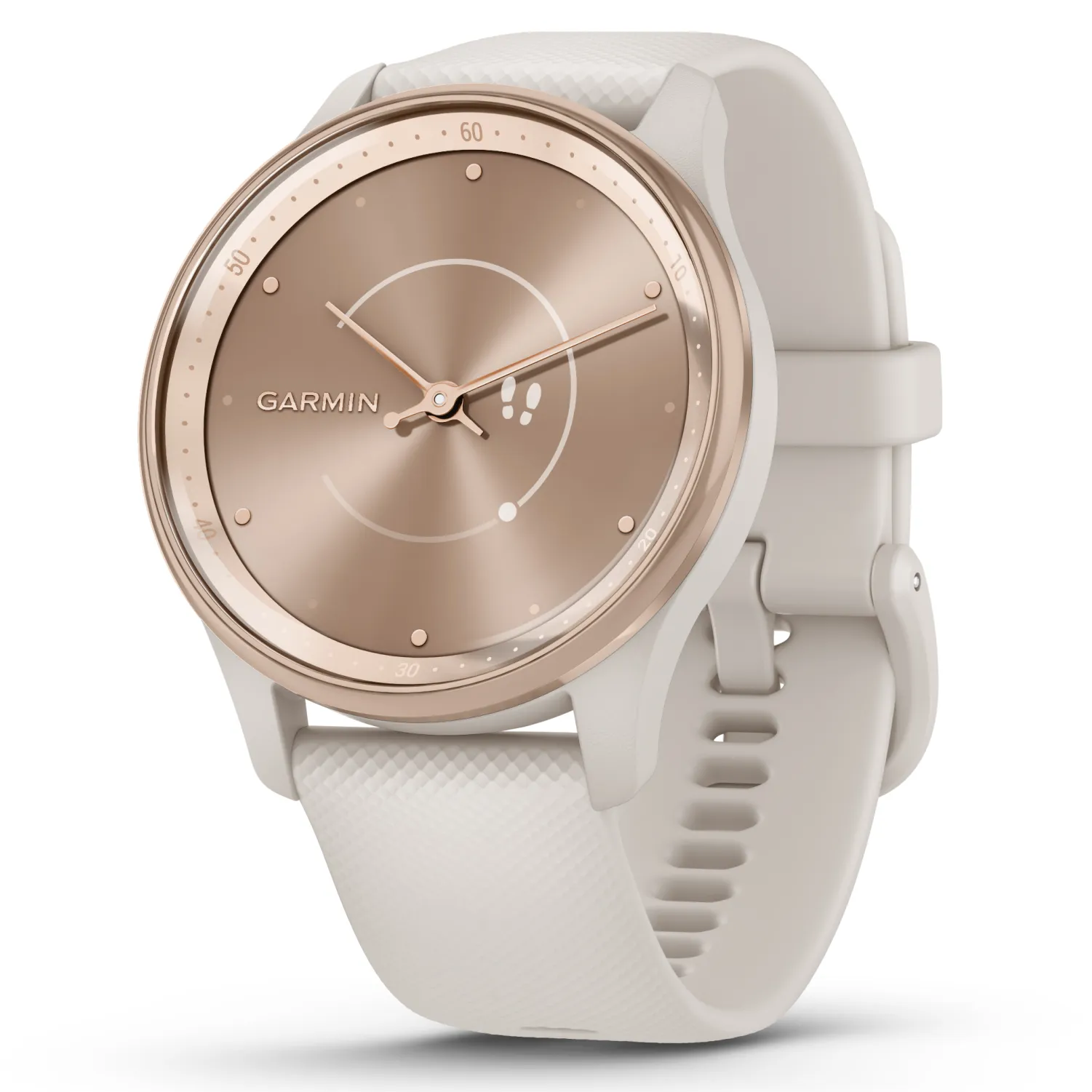 Garmin vivomove Trend 40 mm Hybrid Smartwatch, Hybrid Watch - 2023 Unisex Stylish Analog Fitness Watch with Touchscreen