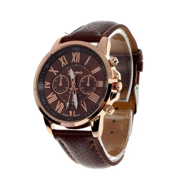 Geneva Brand Watches Women Casual Numeral Wrist Watch