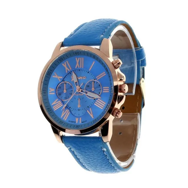 Geneva Brand Watches Women Casual Numeral Wrist Watch