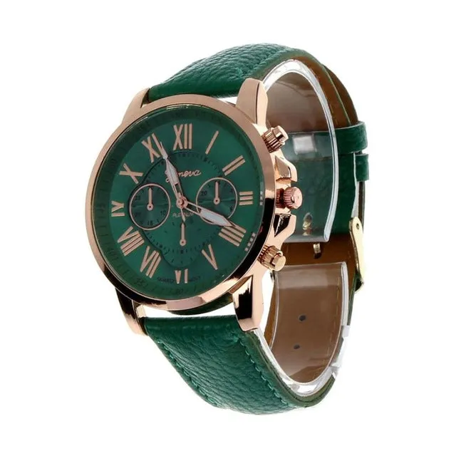 Geneva Brand Watches Women Casual Numeral Wrist Watch