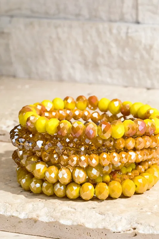 Glass Bead Bracelet Sets