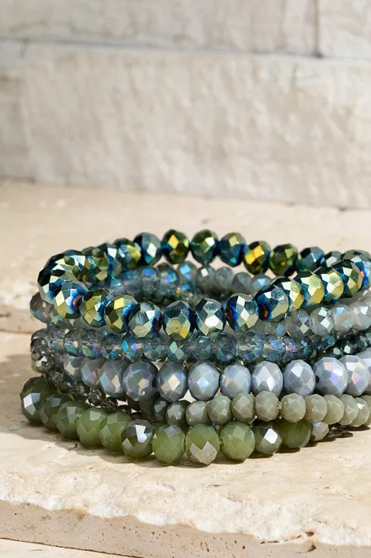 Glass Bead Bracelet Sets