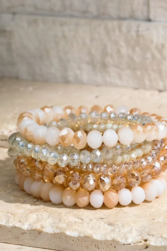 Glass Bead Bracelet Sets