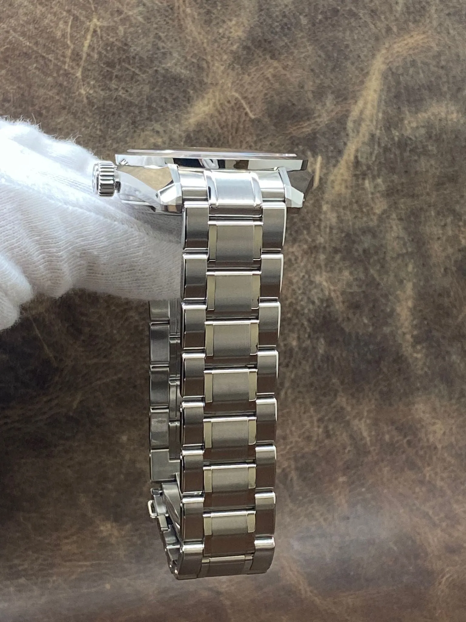 Grand Seiko Spring Drive SBGA375 Blue Dial Spring Drive Men's Watch