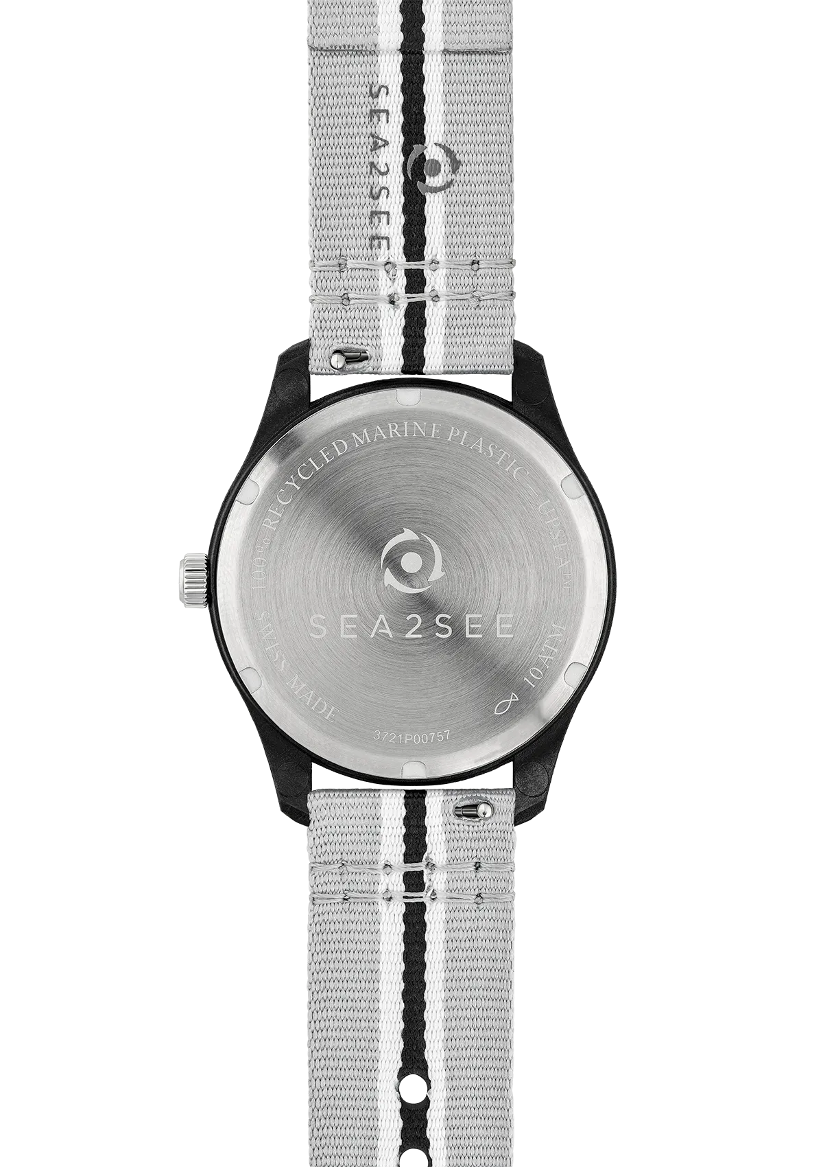 GREY/WHITE/BLACK STRAP