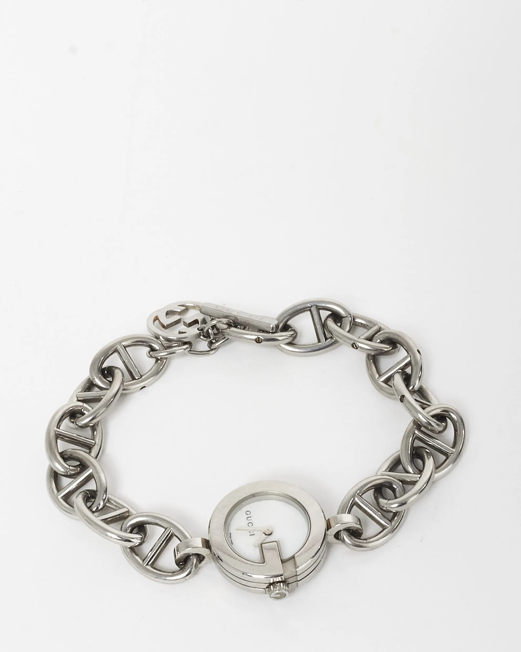 Gucci Silver Link Bracelet 20MM Watch