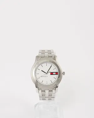 Gucci Silver Stainless Steel 36mm Watch RETURNED