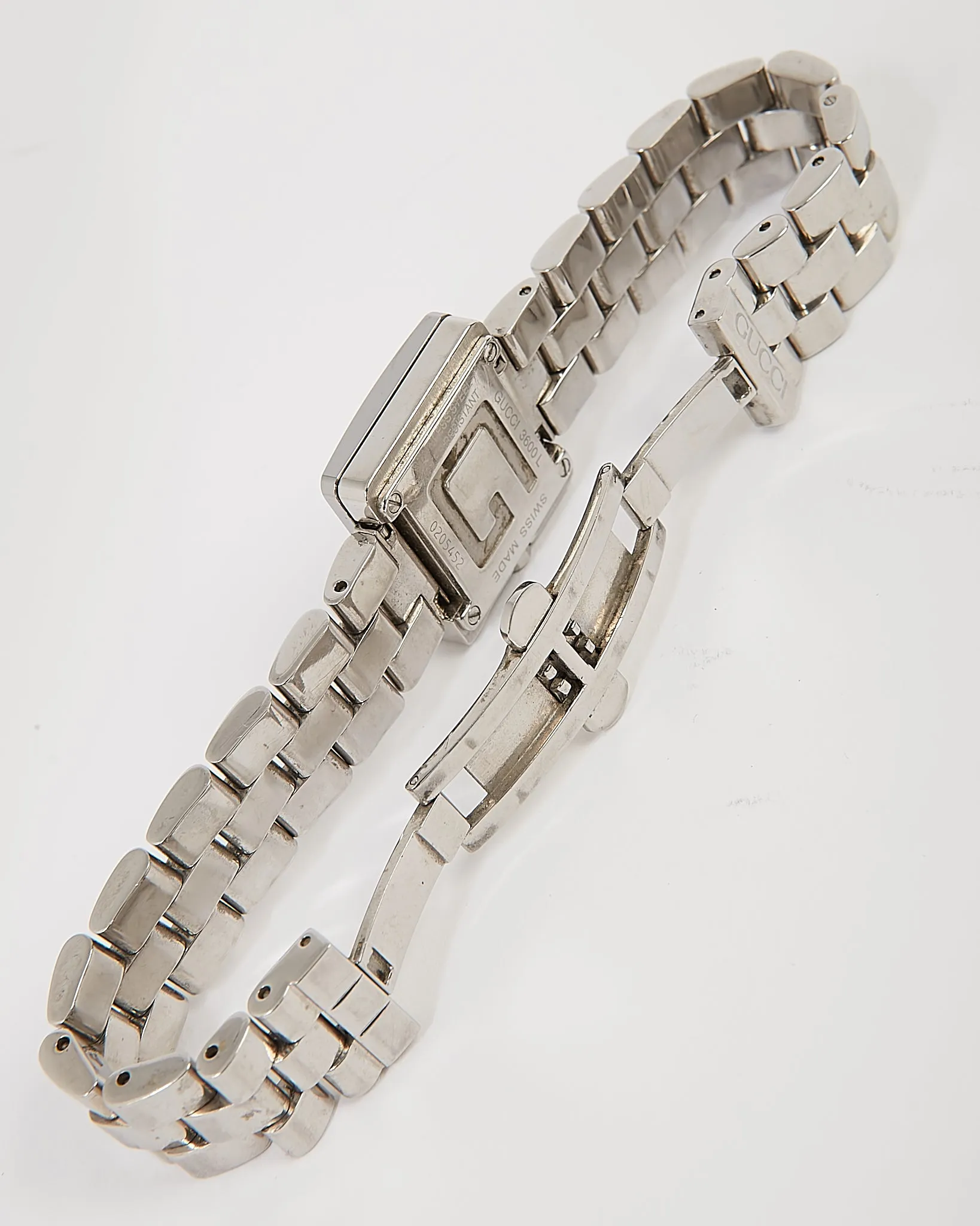 Gucci Silver Stainless Steel G-Series Watch 24mm