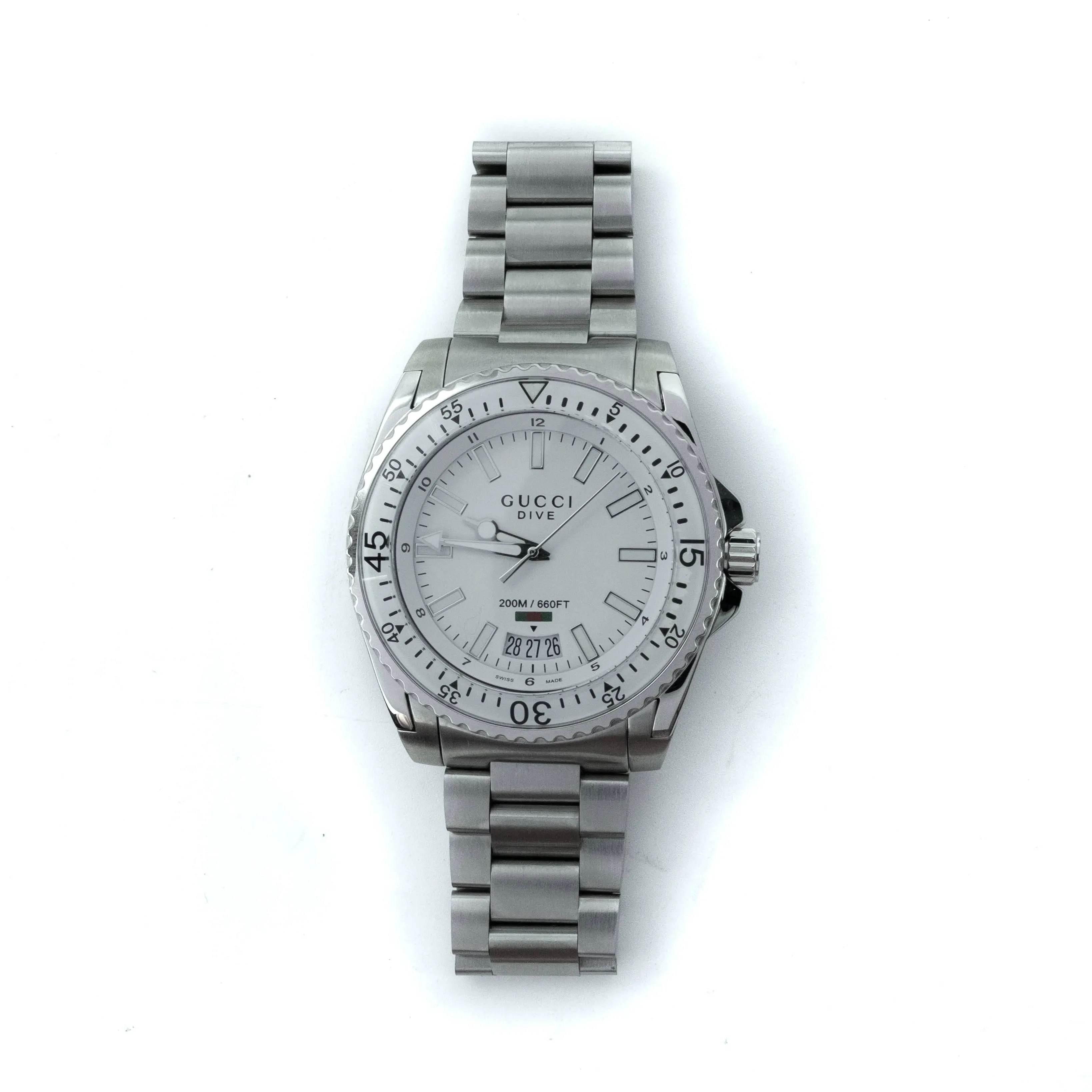 Gucci YA136302 Dive 40mm Stainless Steel Men's Watch