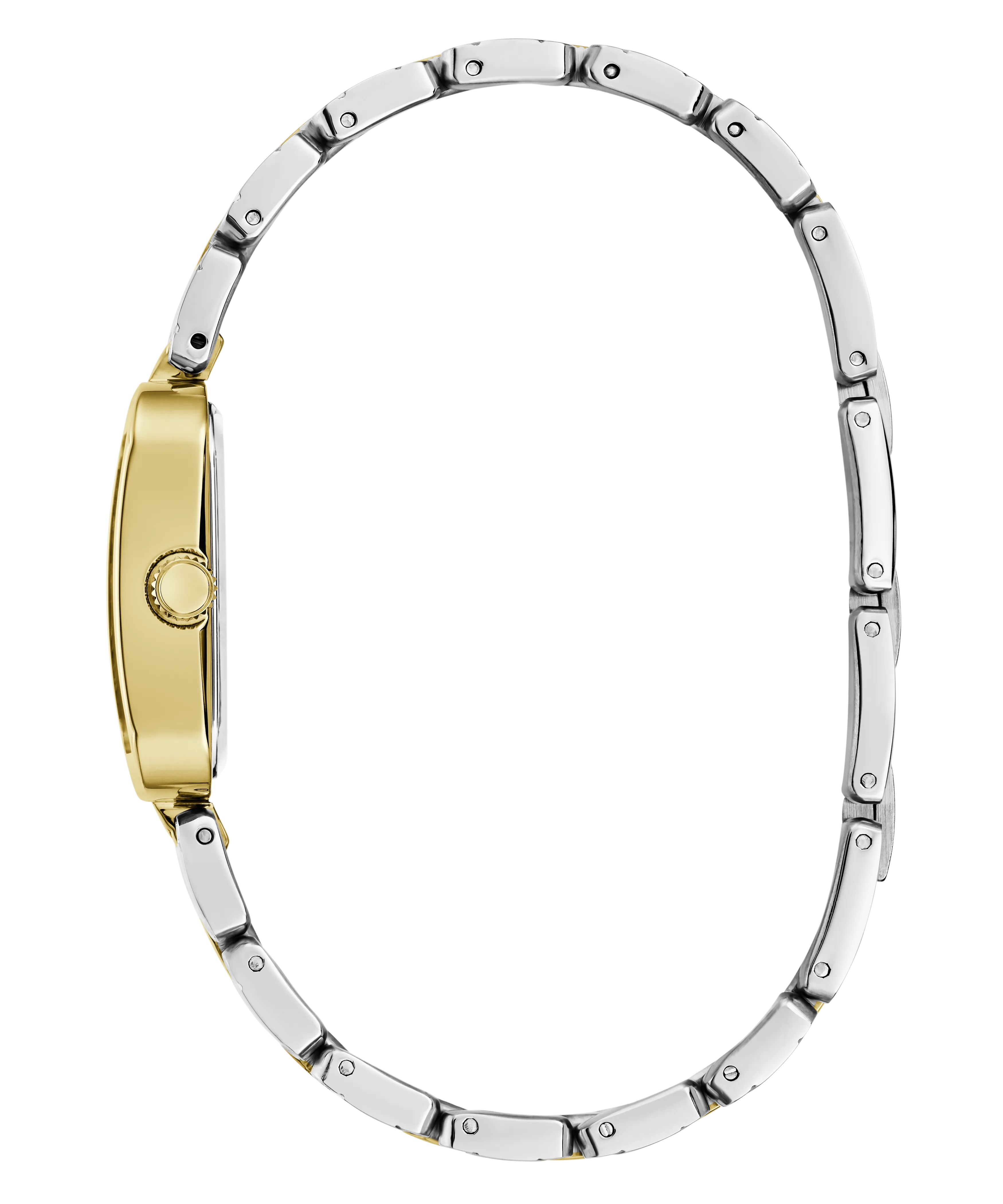 GUESS Ladies 2-Tone Gold Tone Analog Watch