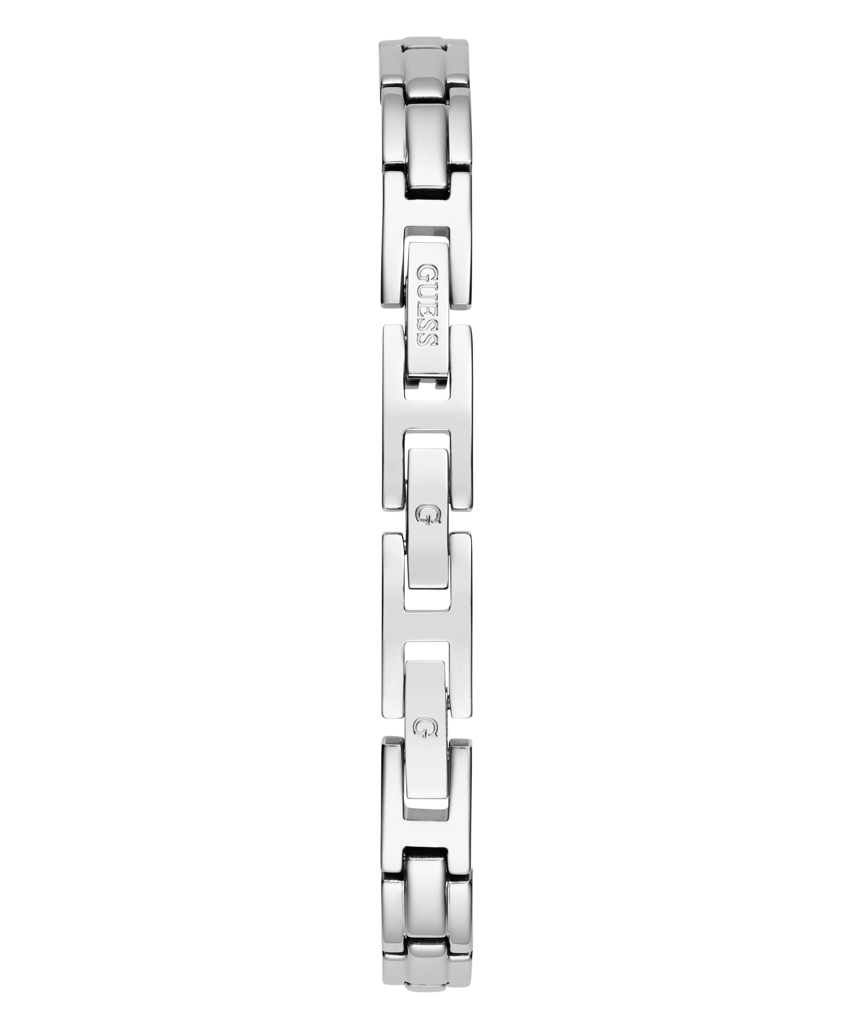 GUESS Ladies Silver Tone Analog Watch