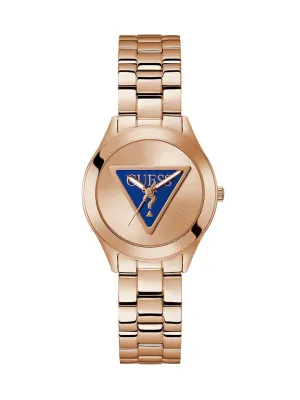 GUESS Ladies Watch TRI PLAQUE  Rose Gold Tone - GW0675L3