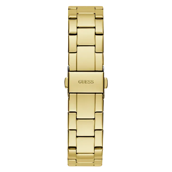 Guess Phoebe Gold Stainless Steel Blue Dial Chronograph Quartz Watch for Ladies - GW0696L2