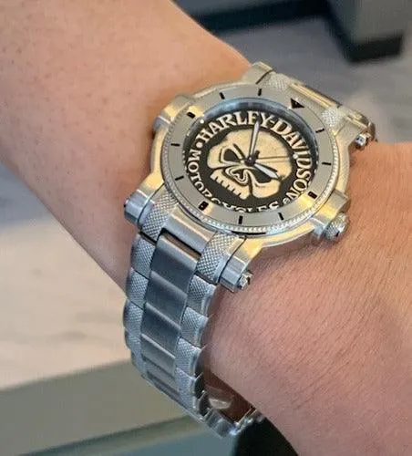 Harley Davidson Medallion Men's Watch 76A11