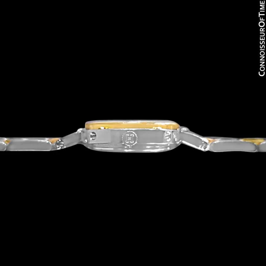 Hermes Ladies Clipper 2-Tone Quartz Watch - Stainless Steel and 18K Gold Plated