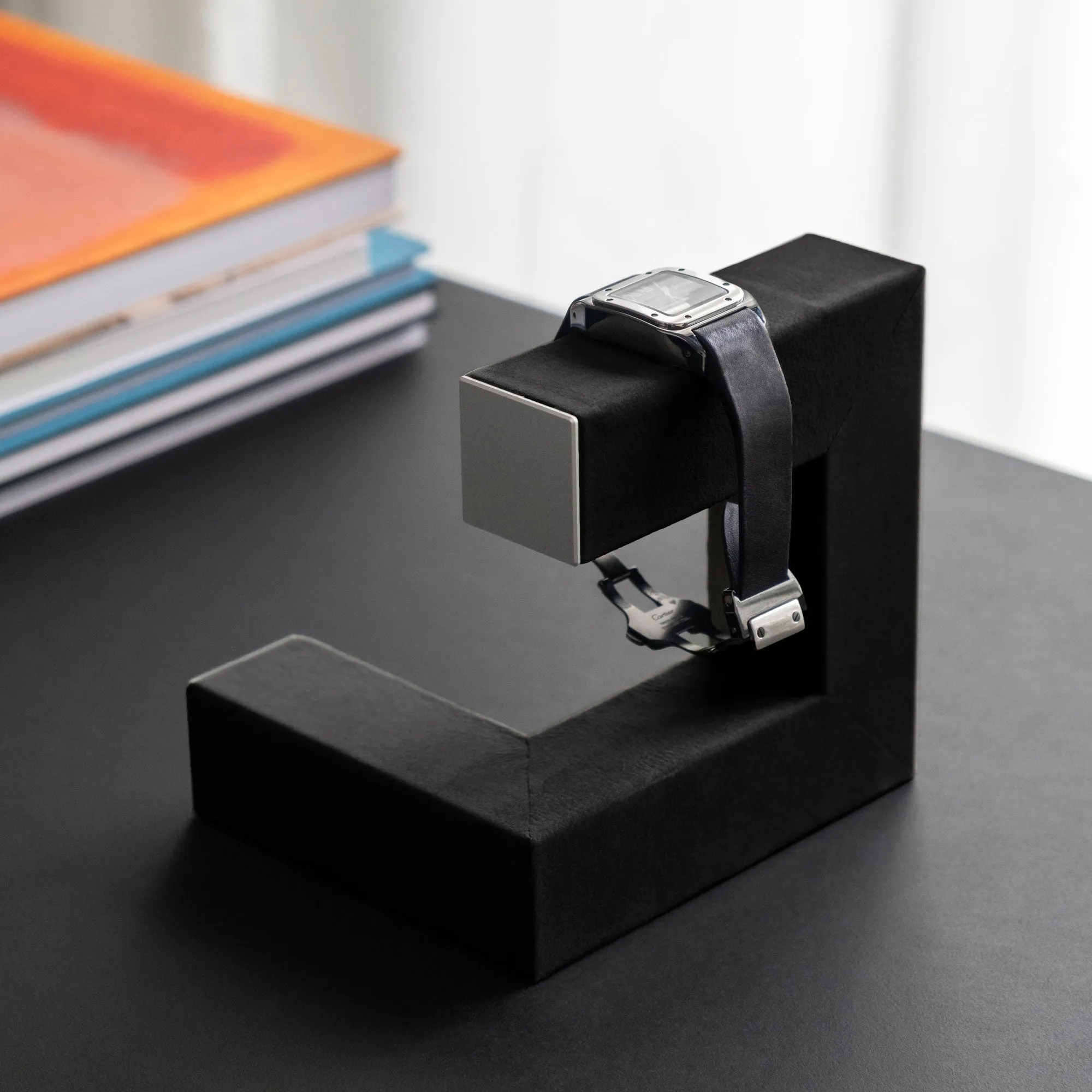 HUDSON DUO WATCH STAND - BLACK / GREY