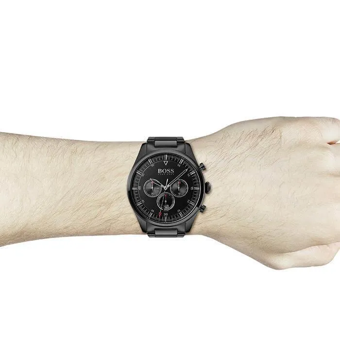 Hugo Boss 1513714 Pioneer Classic Analog Black Dial Quartz Men's Watch