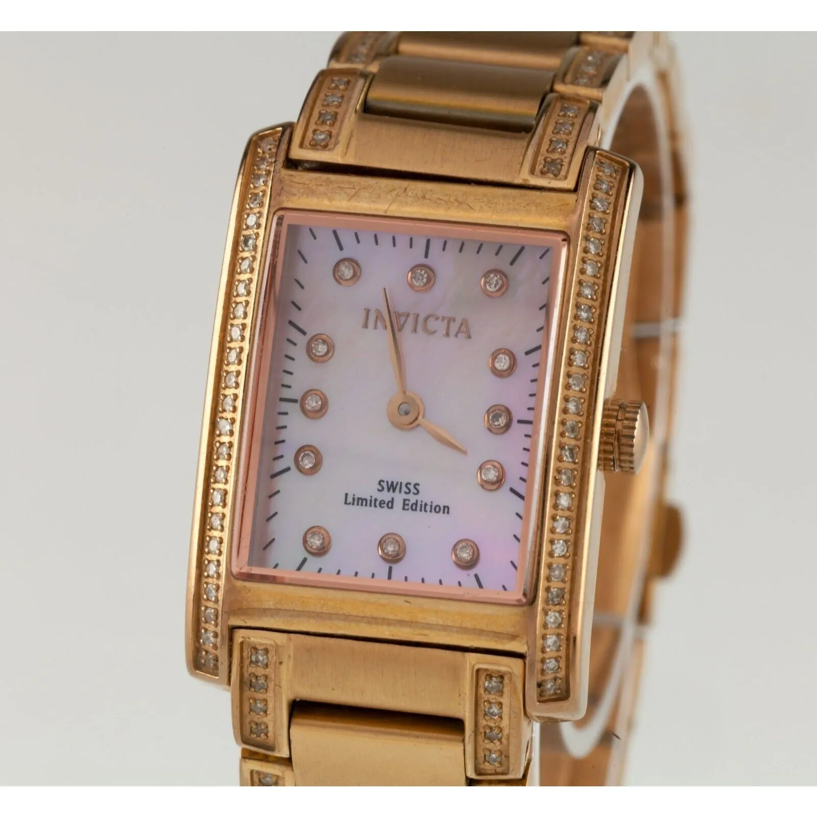Invicta Rose Gold Plated Wildflower Women's Mother of Pearl Watch 5004