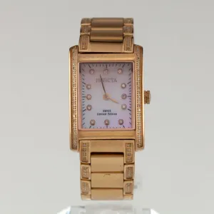 Invicta Rose Gold Plated Wildflower Women's Mother of Pearl Watch 5004