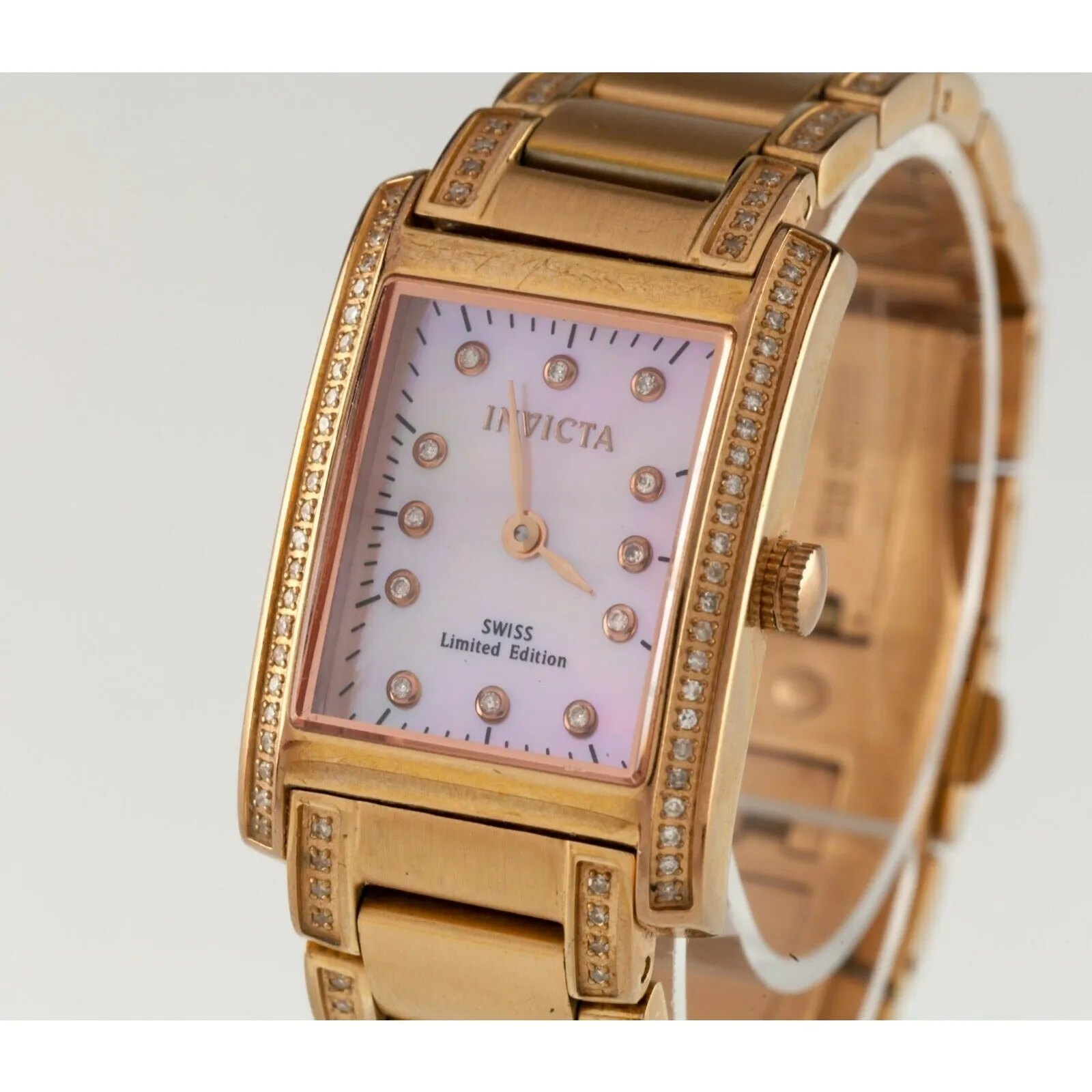 Invicta Rose Gold Plated Wildflower Women's Mother of Pearl Watch 5004