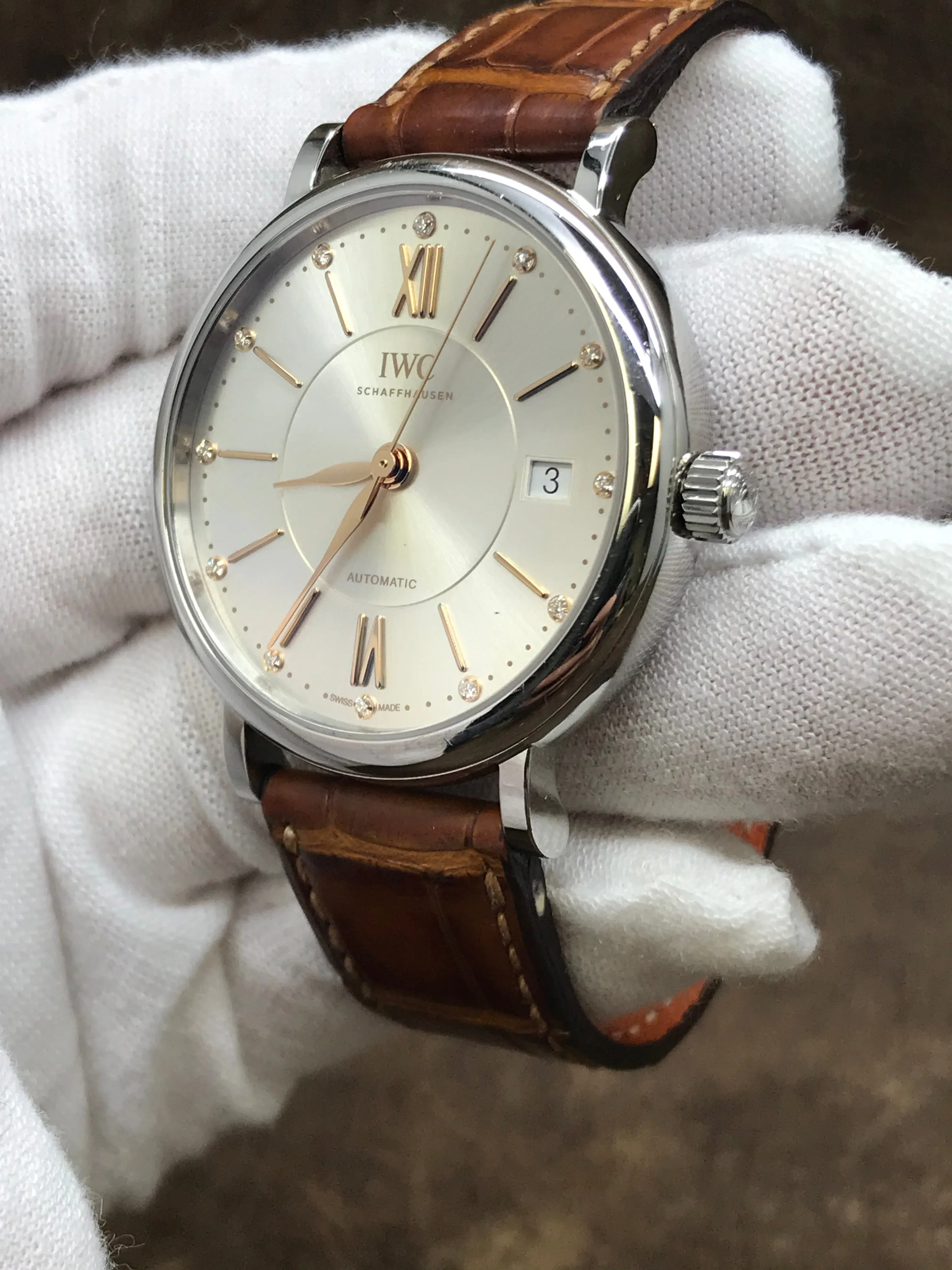 IWC Portofino IW458101 Silver Dial Automatic Watch