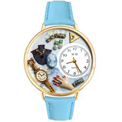Jewelry Lover Blue Watch (Large)