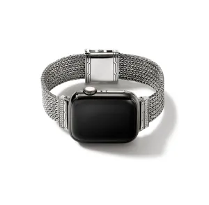 John Hardy Sterling Silver 18mm Diamond Smart Watch Strap