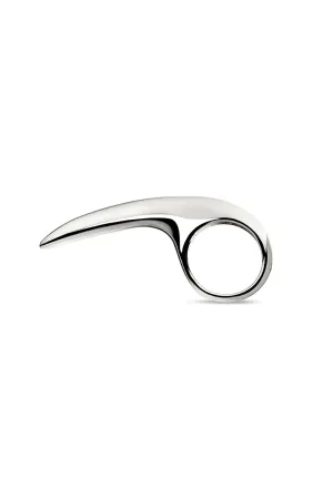 JOVANA DJURIC | LARGE SILVER SLICE RING