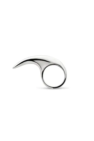 JOVANA DJURIC | MEDIUM SILVER SLICE RING