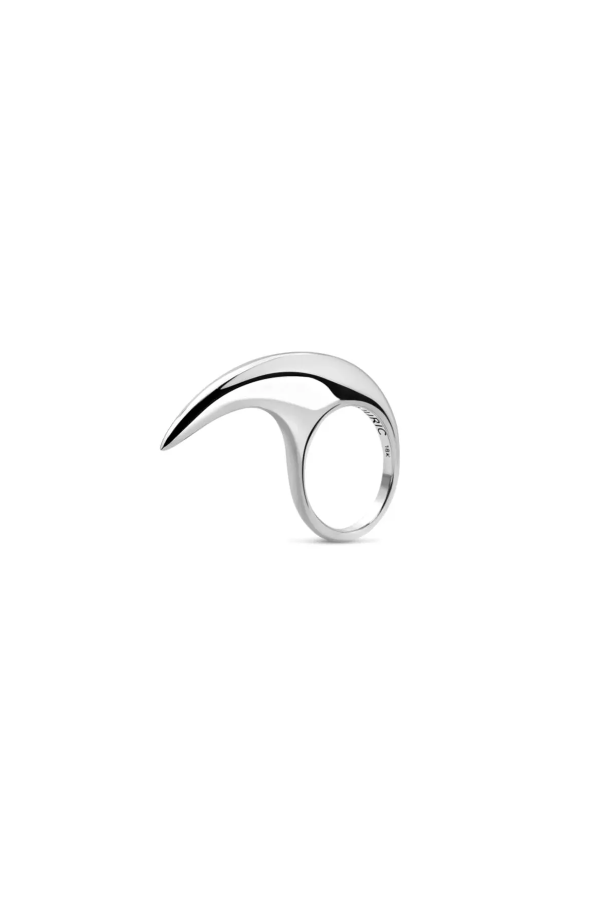 JOVANA DJURIC | MEDIUM SILVER SLICE RING