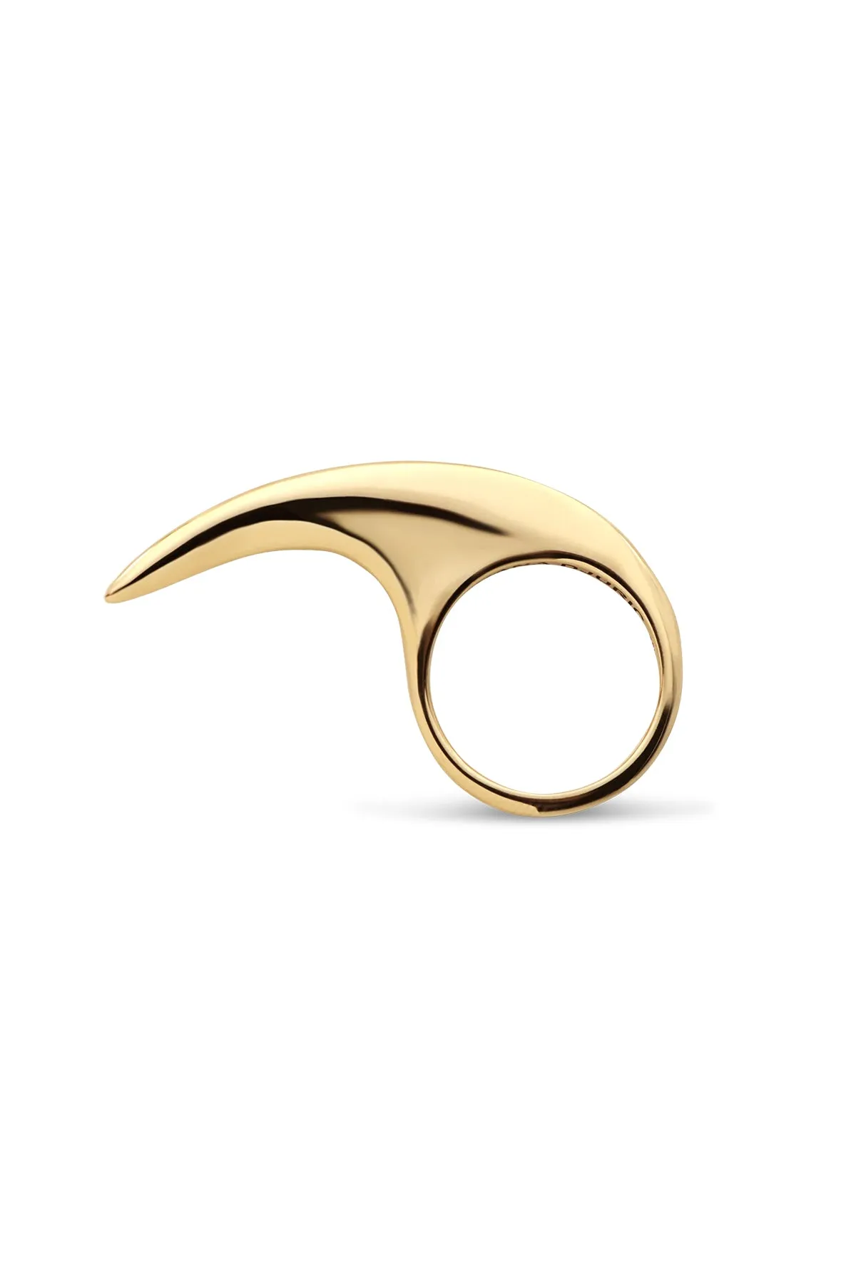 JOVANA DJURIC | MEDIUM YELLOW GOLD SLICE RING