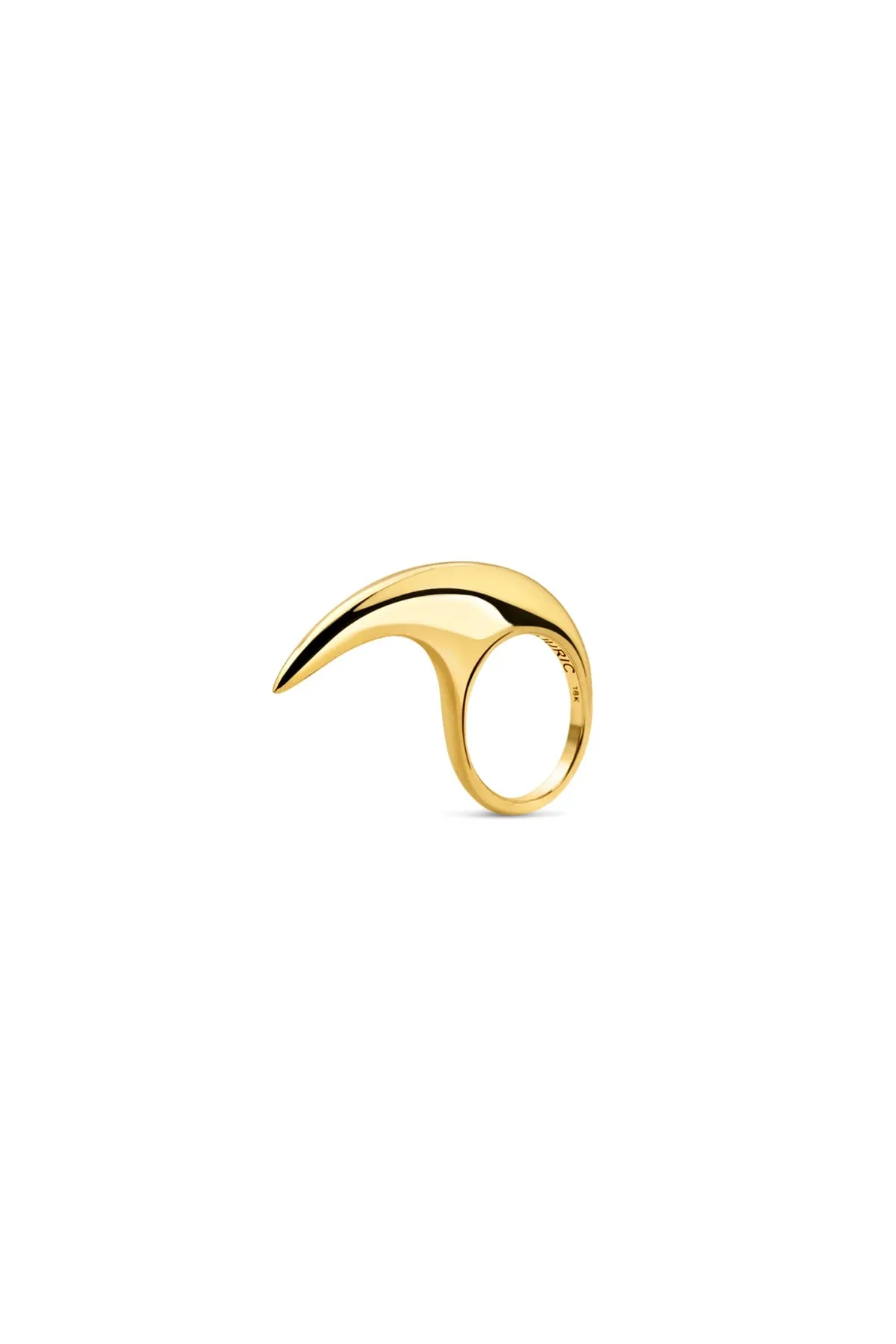 JOVANA DJURIC | MEDIUM YELLOW GOLD SLICE RING