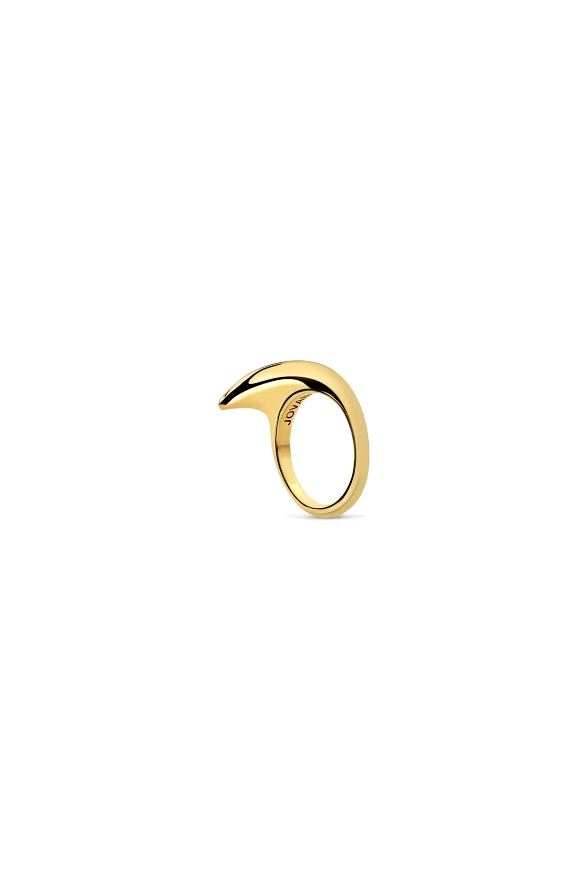 JOVANA DJURIC | SMALL YELLOW GOLD SLICE RING