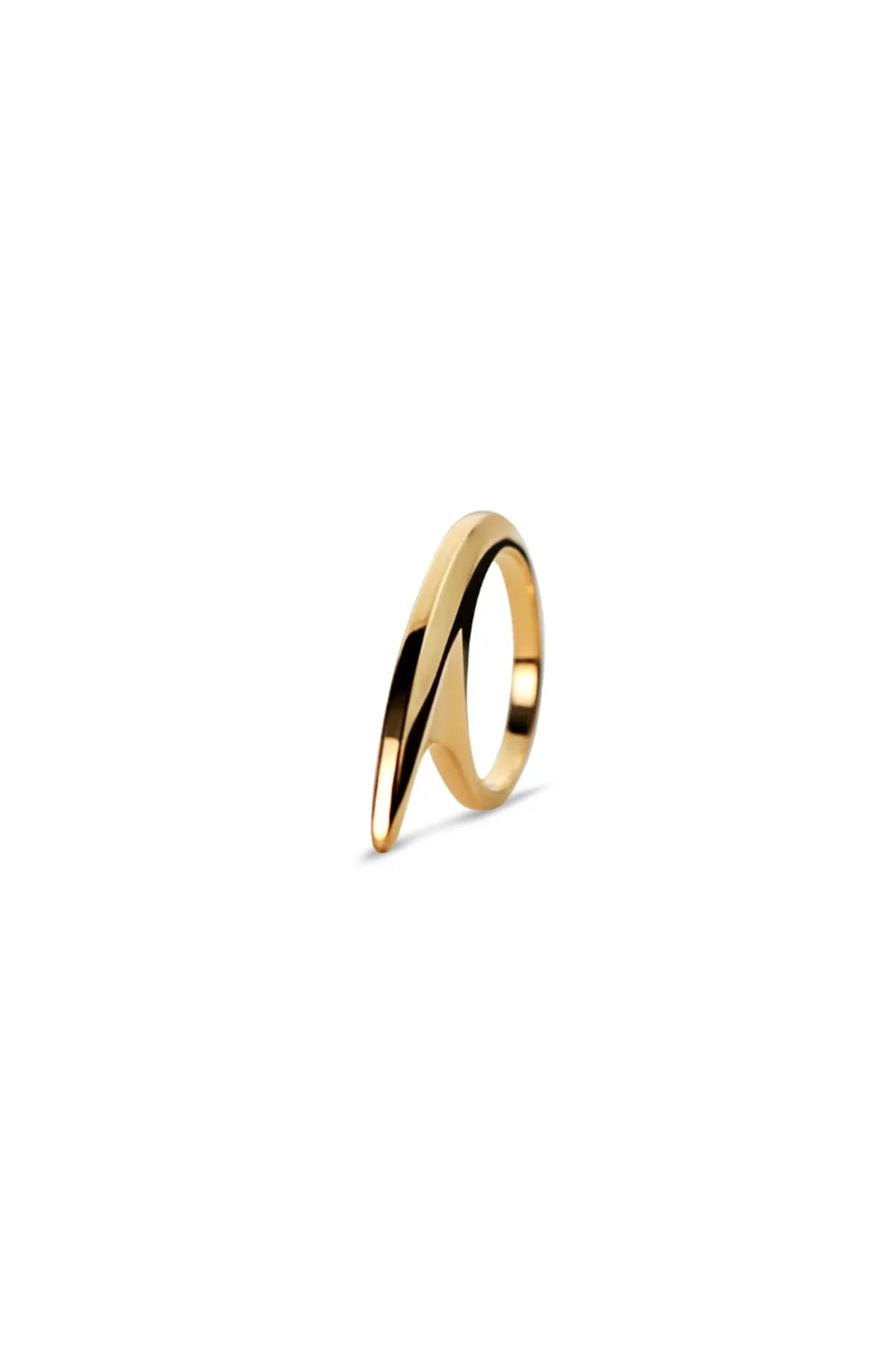 JOVANA DJURIC | SMALL YELLOW GOLD SLICE RING