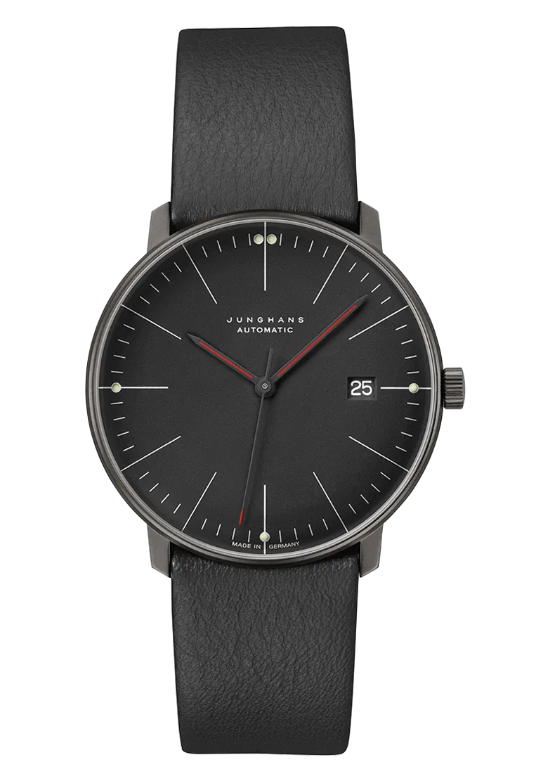 JUNGHANS MAX BILL AUTOMATIC BAUHAUS ALL BLACK 27/4308.02