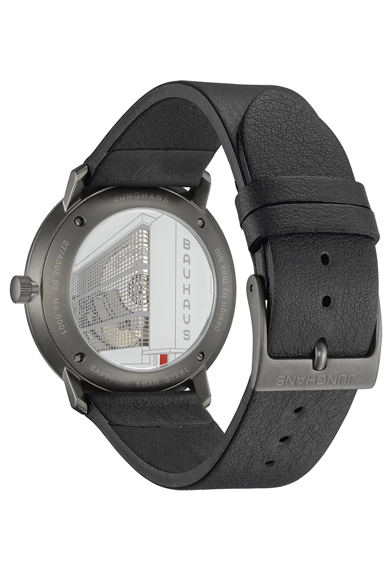 JUNGHANS MAX BILL AUTOMATIC BAUHAUS ALL BLACK 27/4308.02