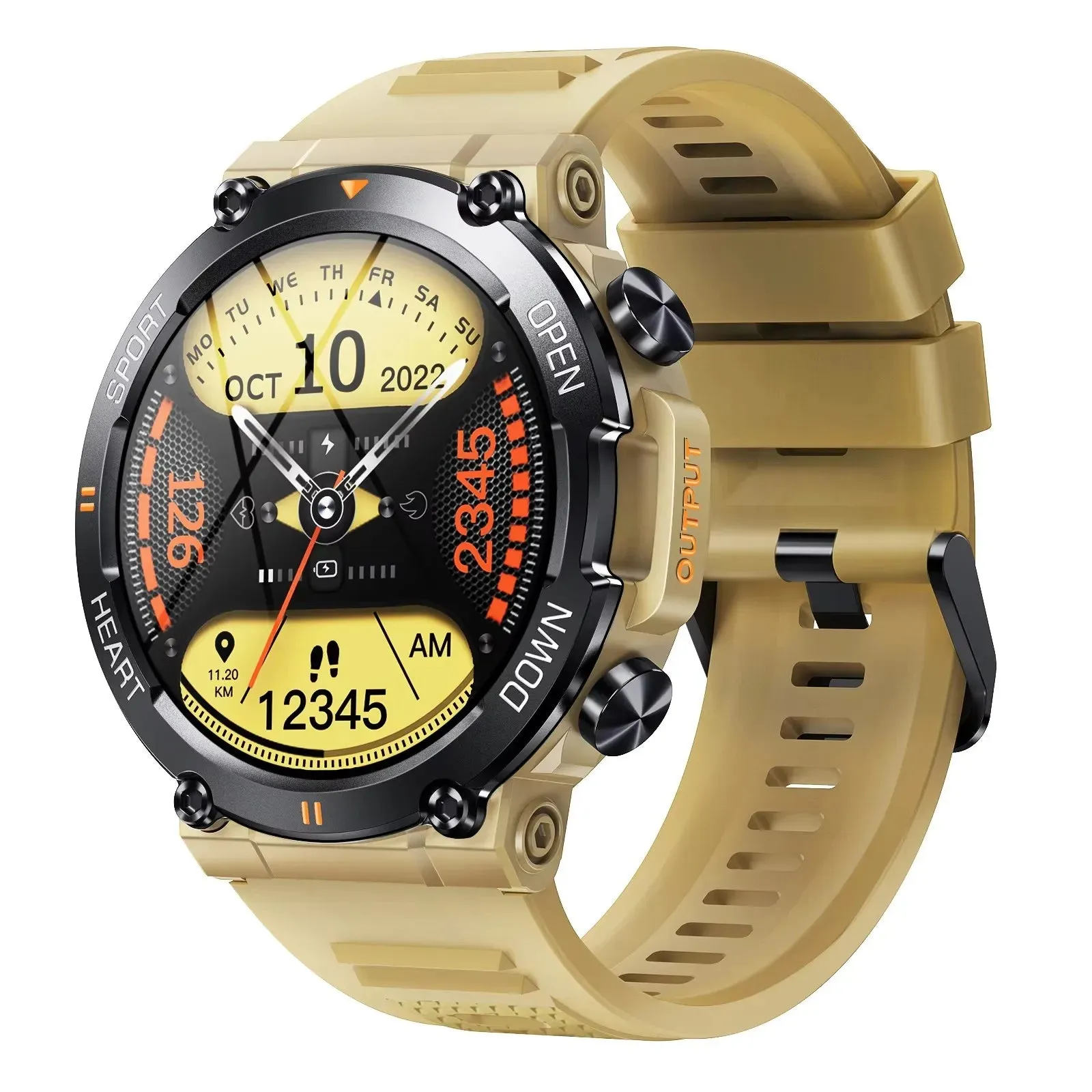 K56Pro Smart Watch 1.39 Inch HD Men Outdoor Sports Bluetooth Call Smartwatch Women Health Monitor Wristwatch Fitness Bracelet