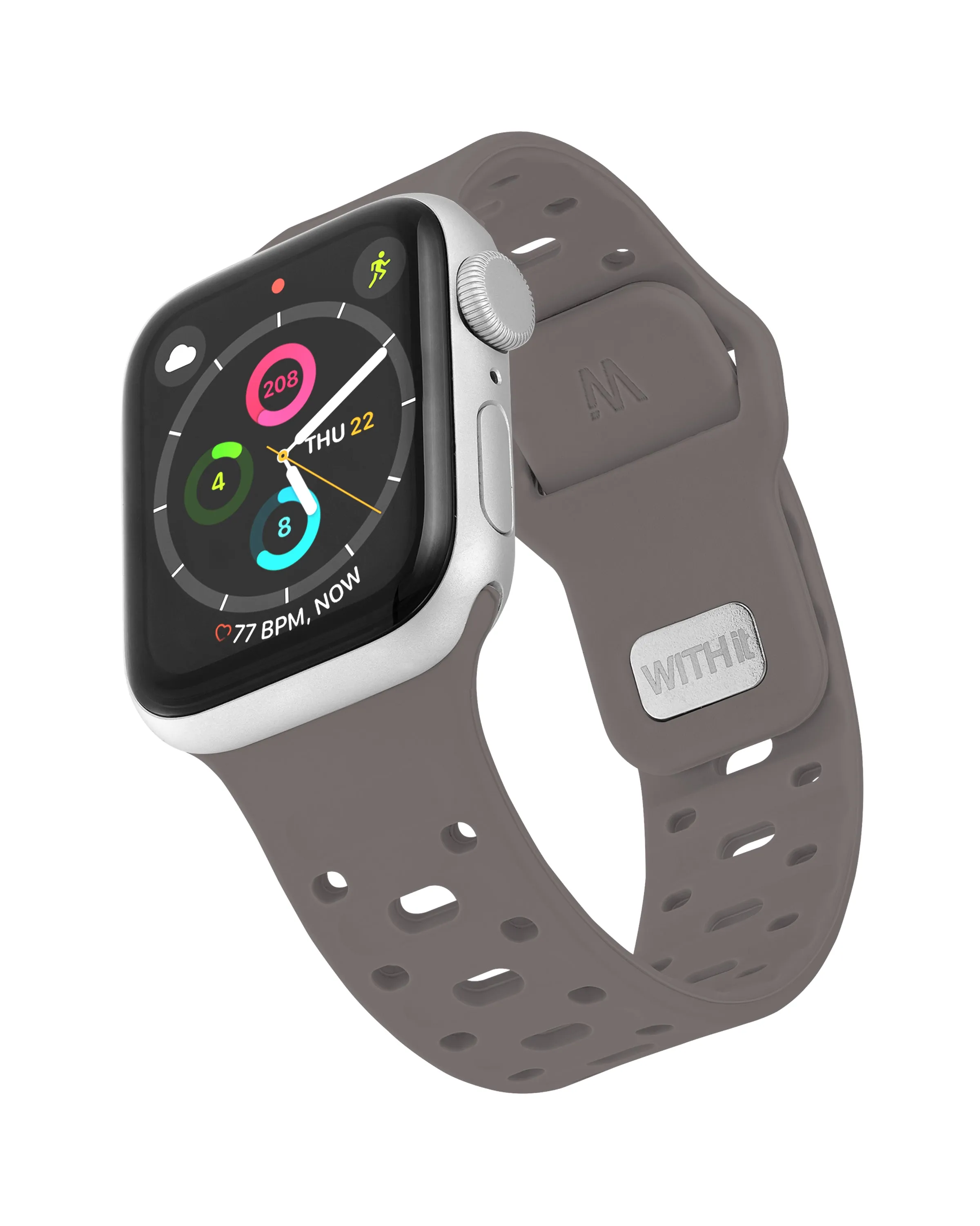 Keeperless Sport Silicone Band for Apple Watch®