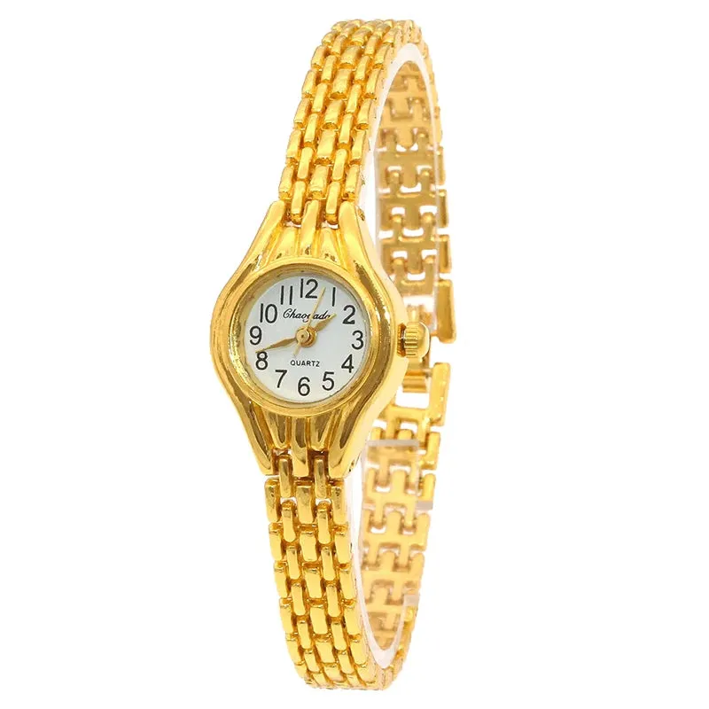 Ladies Gold Plated Quartz Watch